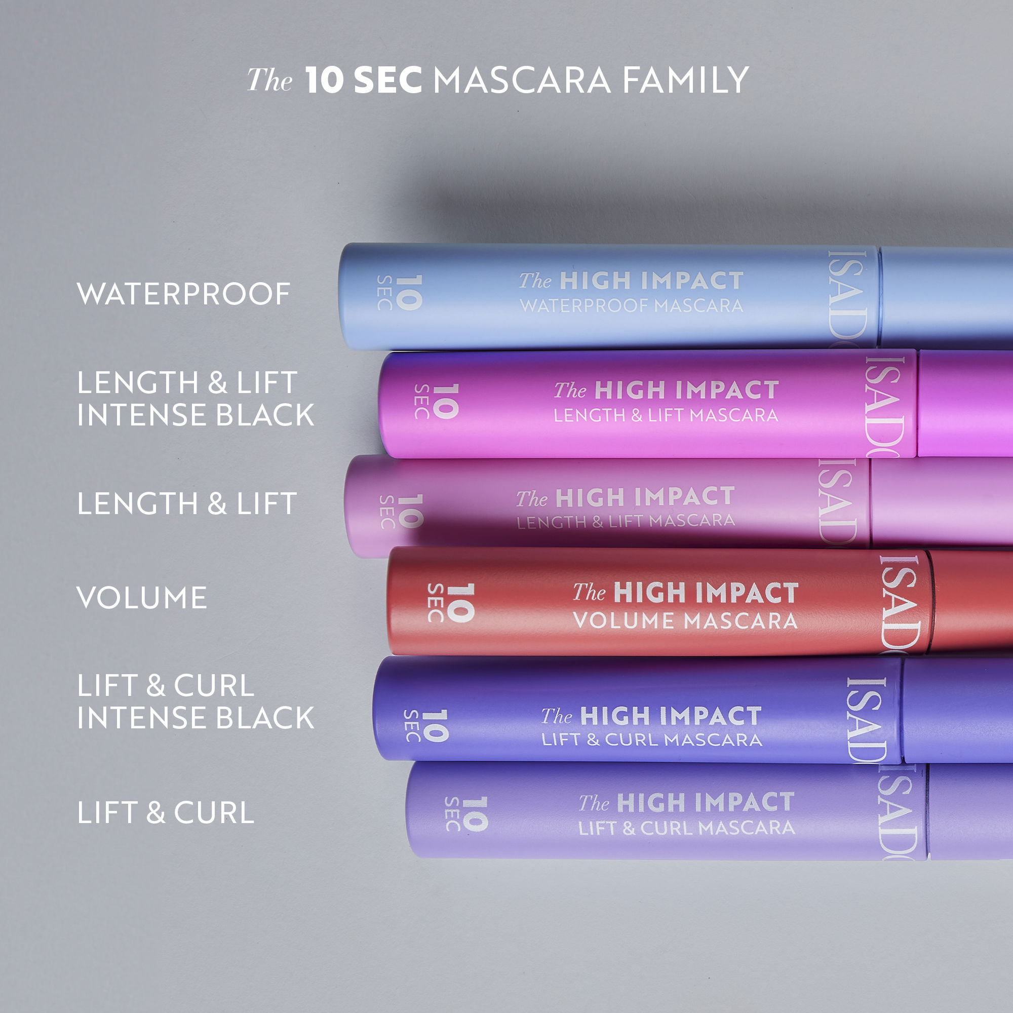 IsaDora | The 10 Sec High Impact Waterproof Mascara - Black