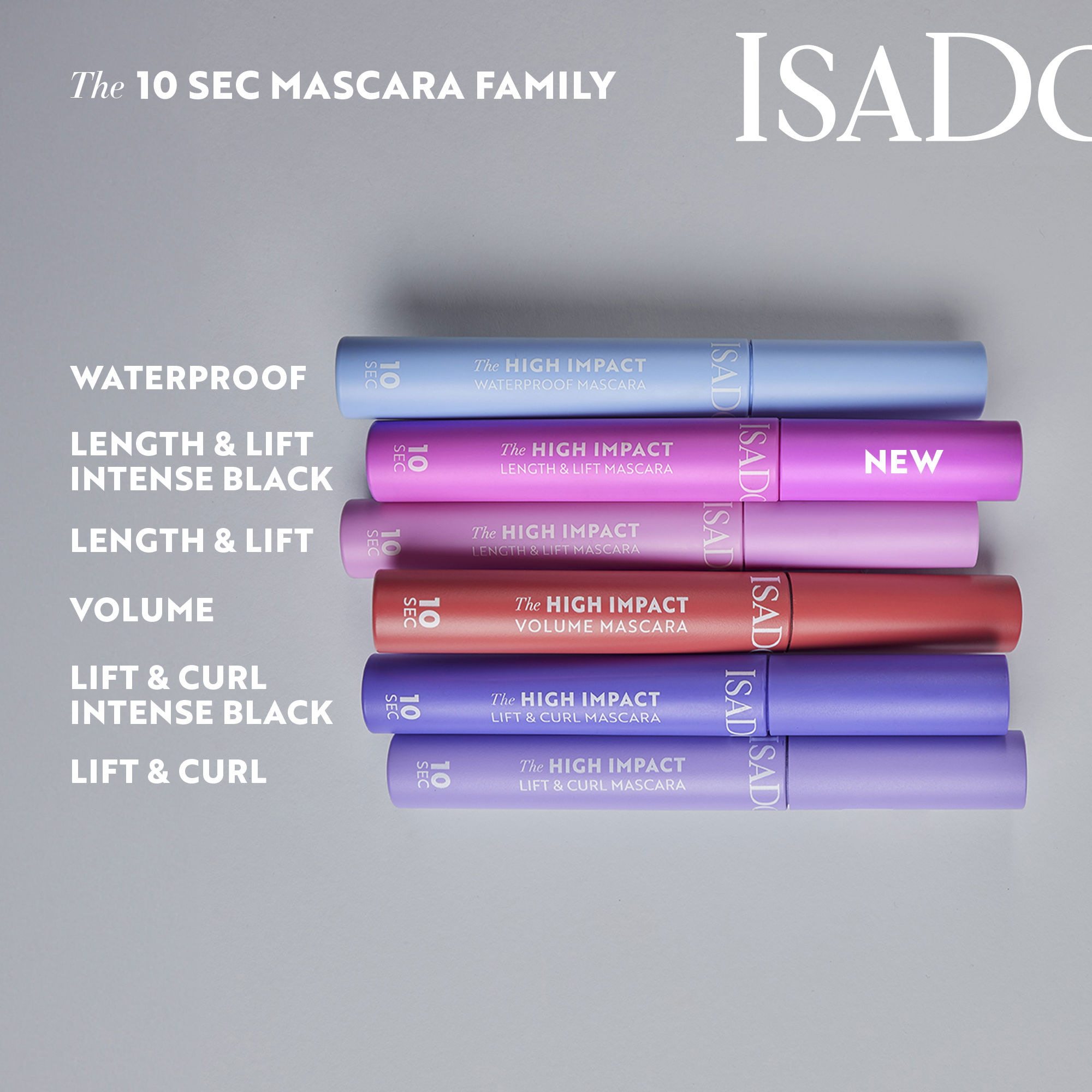 Masquerade ドロリス　SEC+ IsaDora | The 10 Sec High Impact Length & Lift Mascara