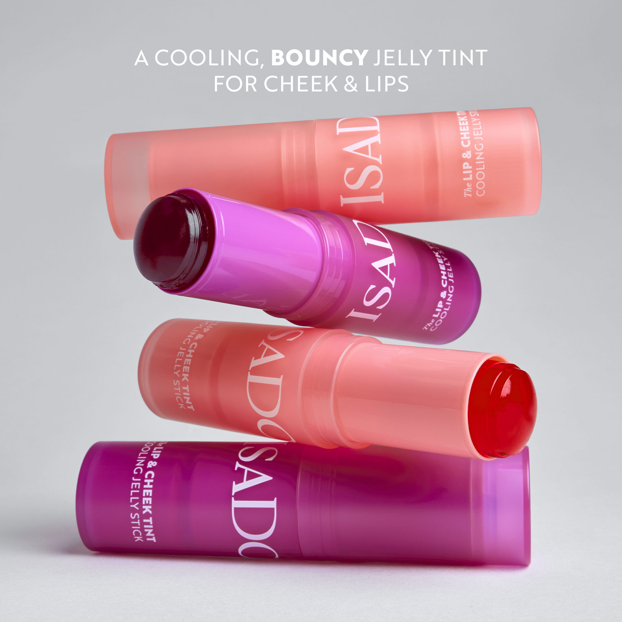 IsaDora | The Lip & Cheek Tint Cooling Jelly Stick - Coral Rouge